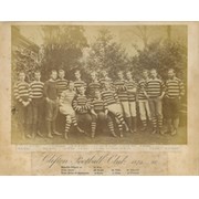 CLIFTON RUGBY FOOTBALL CLUB 1879-80 (UNDEFEATED SEASON) TEAM PHOTOGRAPH
