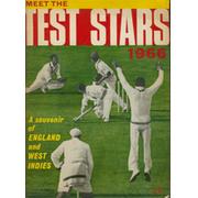 MEET THE TEST STARS 1966: A SOUVENIR OF ENGLAND AND WEST INDIES