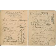 WARATAHS (NEW SOUTH WALES) 1927-28 RUGBY UNION AUTOGRAPHS