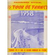 TOUR DE FRANCE 1958 OFFICIAL PROGRAMME