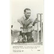 ARTHUR MCINTYRE (SURREY & ENGLAND) CRICKET POSTCARD