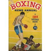 BOXING NEWS ANNUAL AND RECORD BOOK 1964