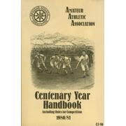 AMATEUR ATHLETIC ASSOCIATION HANDBOOK 1980/81 (CENTENARY YEAR)