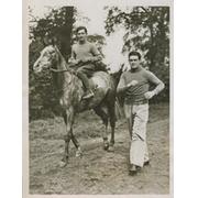 JACK DOYLE TRAINING AT WINDSOR 1933 BOXING PHOTOGRAPH