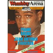 FRANK BRUNO V JUAN ANTONIO FIGUEROA 1984 BOXING PROGRAMME