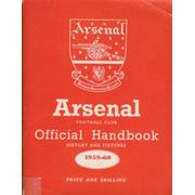 ARSENAL FOOTBALL CLUB 1959-60 OFFICIAL HANDBOOK