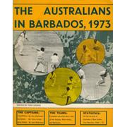 THE AUSTRALIANS IN BARBADOS 1973 CRICKET TOUR BROCHURE