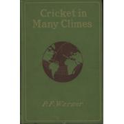 CRICKET IN MANY CLIMES