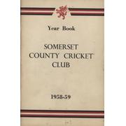 SOMERSET COUNTY CRICKET CLUB YEARBOOK 1958-59