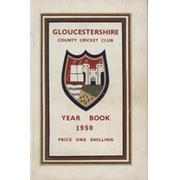 GLOUCESTERSHIRE COUNTY CRICKET CLUB YEAR BOOK 1959