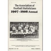ASSOCIATION OF FOOTBALL STATISTICIANS 1907-1908 ANNUAL