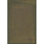 A HISTORY OF CRICKET