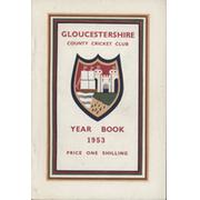 GLOUCESTERSHIRE COUNTY CRICKET CLUB YEAR BOOK 1953