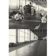 CRYSTAL PALACE NATIONAL SPORTS CENTRE 1971 PHOTOGRAPHS - INSTALLATION OF RUNNING TRACK