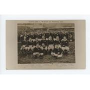 SCOTLAND 1912 (V WALES) RUGBY UNION POSTCARD