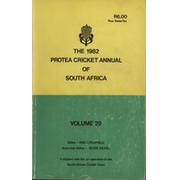 THE 1982 PROTEA CRICKET ANNUAL OF SOUTH AFRICA