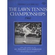 WIMBLEDON CHAMPIONSHIPS 1960 (DAY 3) TENNIS PROGRAMME