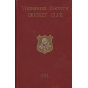 YORKSHIRE COUNTY CRICKET CLUB 1911 [ANNUAL]