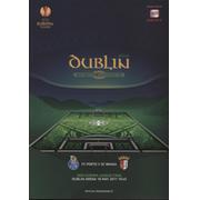FC PORTO V SC BRAGA 2011 (UEFA CUP FINAL) FOOTBALL PROGRAMME