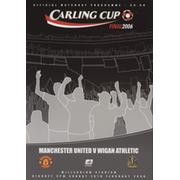 MANCHESTER UNITED V WIGAN ATHLETIC 2006 (CARLING CUP FINAL) FOOTBALL PROGRAMME