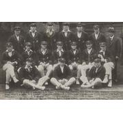 AUSTRALIA 1926 CRICKET POSTCARD