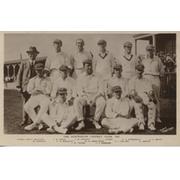 AUSTRALIA 1921 CRICKET POSTCARD