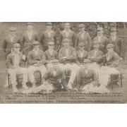 AUSTRALIA 1921 CRICKET POSTCARD