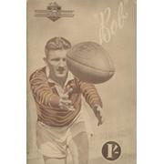 "BOB" - THE UP-TO-DATE STORY COVERING THE RUGBY LEAGUE FOOTBALL CAREER OF "BOB" NICHOLSON ...