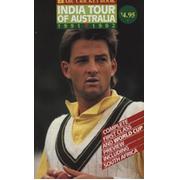 ABC CRICKET BOOK: INDIA TOUR OF AUSTRALIA 1991-1992