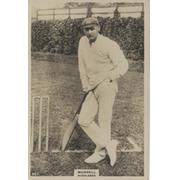 JOE MURRELL (KENT & MIDDLESEX) LARGE "PINNACE" CARD - ALSO PLAYED FOR ARSENAL