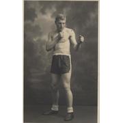 PAT BURKE (GREAT YARMOUTH) BOXING POSTCARD