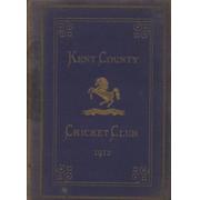 KENT COUNTY CRICKET CLUB 1912 [BLUE BOOK]