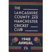 OFFICIAL HANDBOOK OF THE LANCASHIRE COUNTY AND MANCHESTER CRICKET CLUB 1948