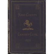 KENT COUNTY CRICKET CLUB 1923 [BLUE BOOK]