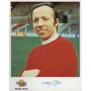 NOBBY STILES (MANCHESTER UNITED & ENGLAND) SIGNED PHOTOGRAPH