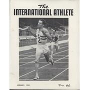 THE INTERNATIONAL ATHLETE - JANUARY 1959 NO.3