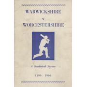 WARWICKSHIRE V WORCESTERSHIRE - A STATISTICAL SURVEY 1899-1968  