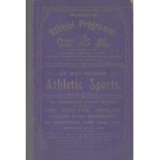 KENT COUNTY CONSTABULARY ATHLETIC CLUB SPORTS 1910 PROGRAMME (MAIDSTONE)