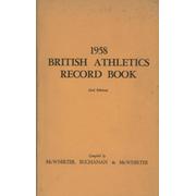 1958 BRITISH ATHLETICS RECORD BOOK
