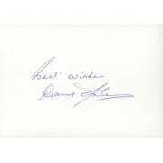 GARRY SOBERS CRICKET AUTOGRAPH