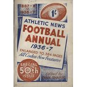 ATHLETIC NEWS FOOTBALL ANNUAL 1936-37