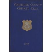 YORKSHIRE COUNTY CRICKET CLUB 1912 [ANNUAL]