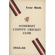 SOMERSET COUNTY CRICKET CLUB YEARBOOK 1955-56