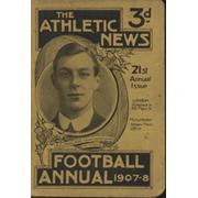 ATHLETIC NEWS FOOTBALL ANNUAL 1907-08