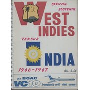 OFFICIAL SOUVENIR OF THE WEST INDIES CRICKET TOUR OF INDIA 1966-67