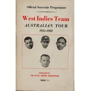 AUSTRALIAN TOUR OF THE WEST INDIES TEAM - 1951-1952