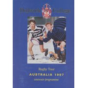 DULWICH COLLEGE - RUGBY TOUR AUSTRALIA 1997 SOUVENIR PROGRAMME