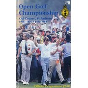OPEN GOLF CHAMPIONSHIP 1984 (ST. ANDREWS) PROGRAMME