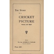 THE STORY OF A CRICKET PICTURE (SUSSEX & KENT)