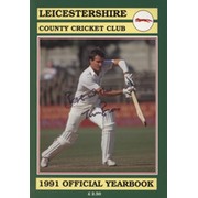 LEICESTERSHIRE COUNTY CRICKET CLUB 1991 YEAR BOOK